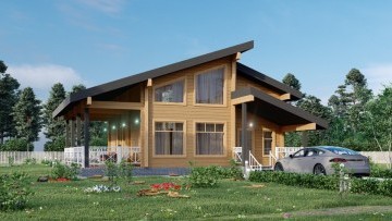 Дом в поселке Лежнево