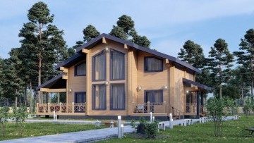 Дом в поселке Малинки