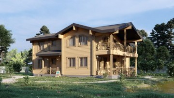 Дом в деревне Загуры