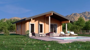 Дом-баня в Вишняково