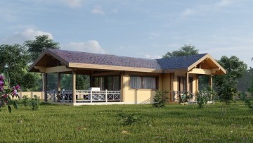 Баня в селе Кологривово