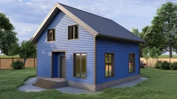 Сканди 8.3х8.7 122-144-4сп-1,5эт