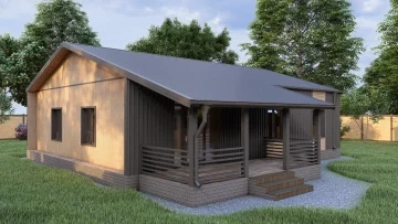 Барн 10х12 99-88-3сп-1эт