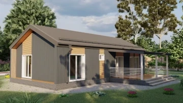 Каркасный дом Барн 7.5×13.5