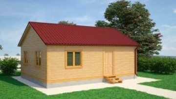 Каркасный дом Давид 6х8