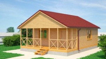 Каркасный дом Свен 6х8