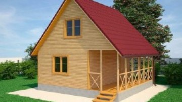 Каркасный дом Демид 6х6