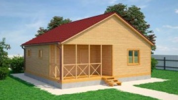 Каркасный дом Ян 8х8