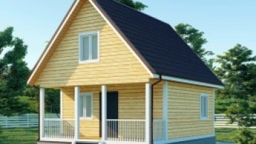 Каркасный дом Евсей 6х7.5