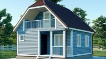 Каркасный дом Лавр 6х7.5