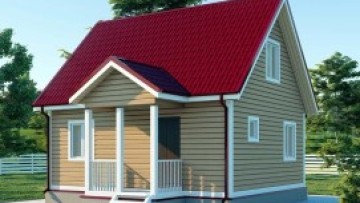 Каркасный дом Витольд 6х7
