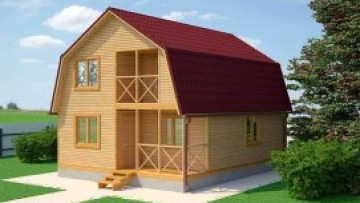 Каркасный дом Вадим 6х8