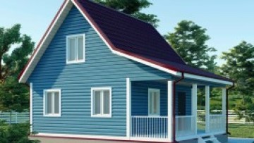 Каркасный дом Гавриил 6х7