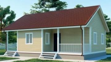 Каркасный дом Рюрик 8х11