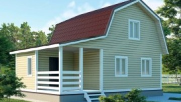 Каркасный дом Бенедикт 6×6