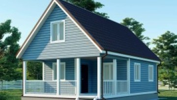 Каркасный дом Наум 6х10