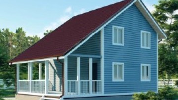 Каркасный дом Лукьян 6×7