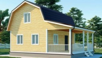 Каркасный дом Лука 6×8