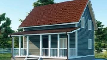 Каркасный дом Клим 6×8