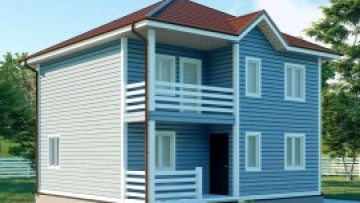 Каркасный дом Константин 8×8