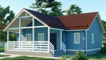 Каркасный дом Олег 10×13.5