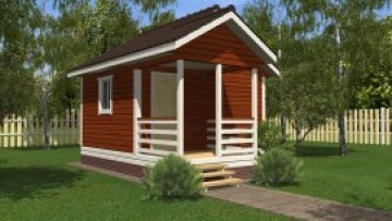 Проект бани из бруса 6 на 5