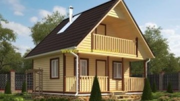 Проект бани из бруса 6 на 6